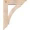 Ekena Millwork Thorton Traditional Smooth Bracket w/ Offset Brace, Douglas Fir, 7 1/2"W x 28"D x 36"H BKT0806X28X36THR01SDF - alternate 4